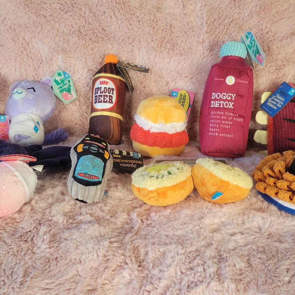 NWT Bark Chew Toys $11 Each